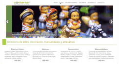Desktop Screenshot of contarte.cl